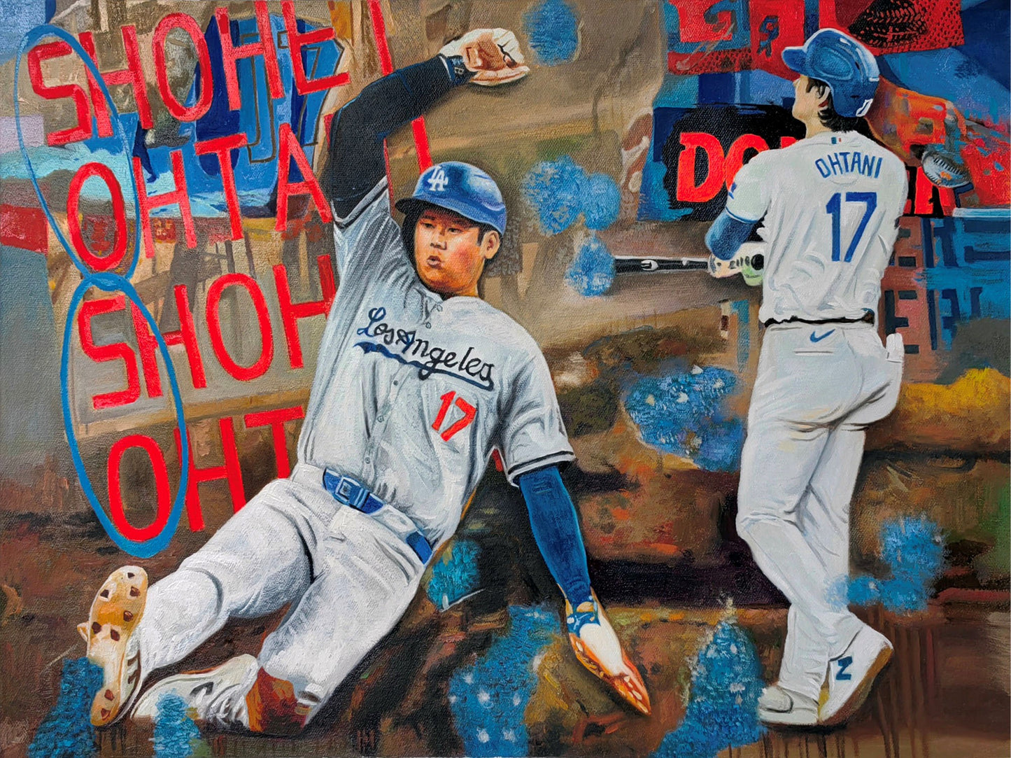 SHOHEI OHTANI 50/50 - PAINTING MANOUKS