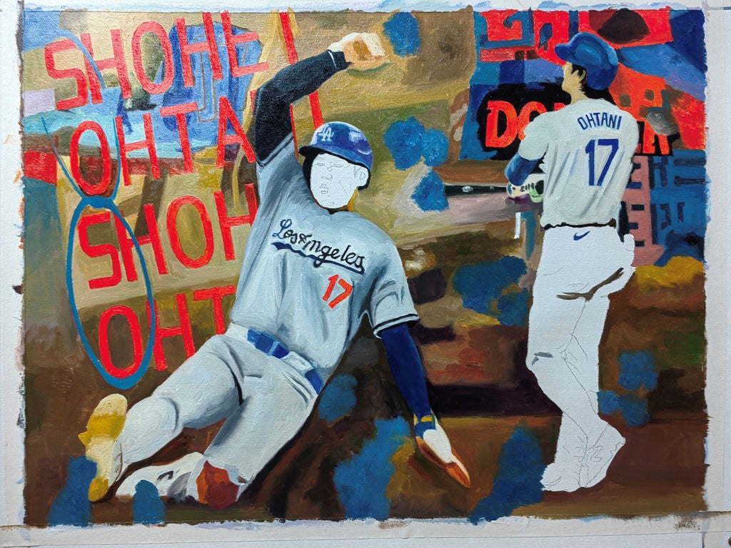 SHOHEI OHTANI 50/50 - PAINTING MANOUKS
