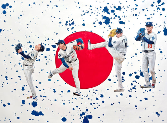 THE 3 HEADED MONSTER - PAINTING MANOUKS